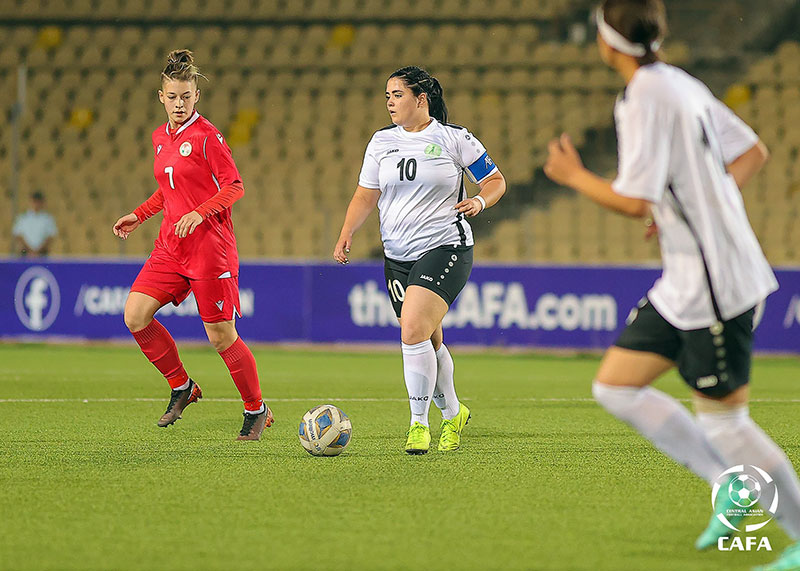 Turkmen football players tied with the team of Tajikistan at the CAFA-2022 championship in Dushanbe